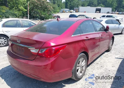 2012 Hyundai Sonata Gls from USA, damaged, VIN 5NPEB4AC6CH351812